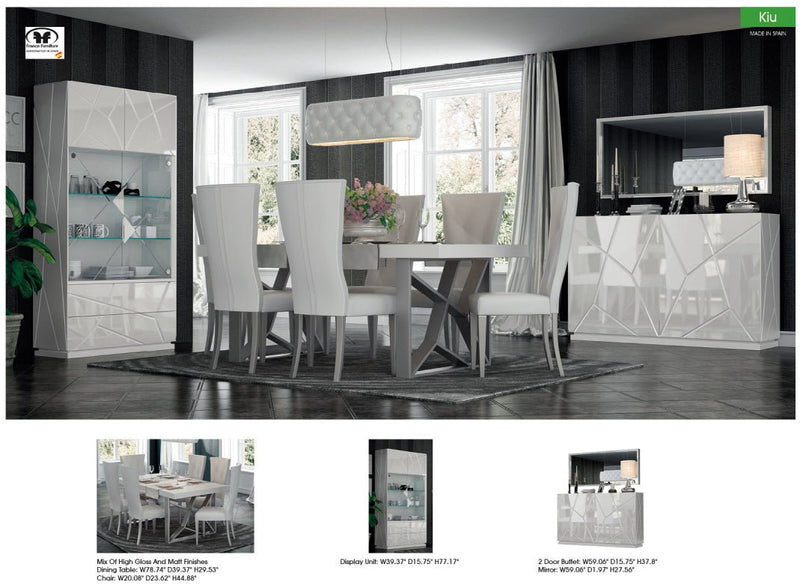 Kiu Dining Room Set - Gate FurnitureDining Room Set
