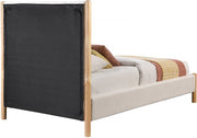 Kona Fabric Twin Bed Cream - Gate FurnitureTwin Bed