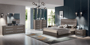 Kroma Silver Bed Queen - Gate Furniture