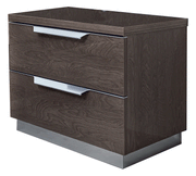 Kroma Silver Nightstand - i39723 - Gate Furniture