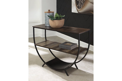 Lamoney Gray/White/Brown Sofa/Console Table - A4000234 - Gate Furniture