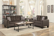Lantana Chocolate Living Room Set - Gate FurnitureLiving Room Set