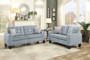Lantana Gray Living Room Set - Gate FurnitureLiving Room Set