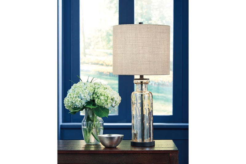 Laurentia Champagne Table Lamp - Gate FurnitureTable Lamp