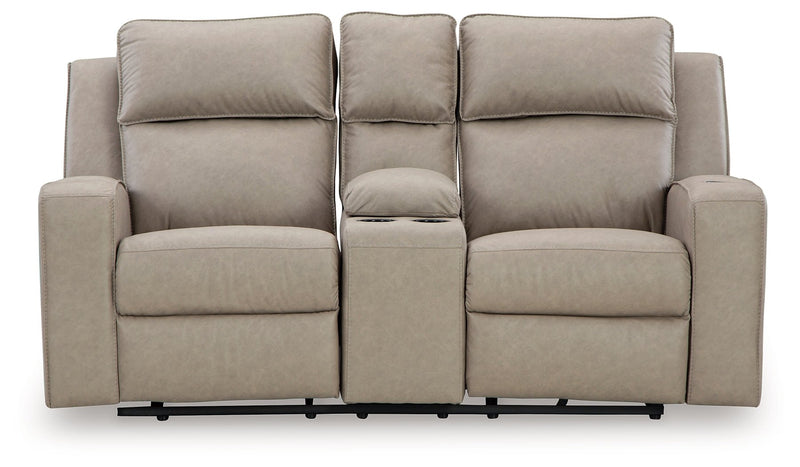 Lavenhorne Reclining Loveseat with Console - Gate FurnitureLoveseat