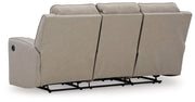 Lavenhorne Reclining Sofa with Drop Down Table - Gate FurnitureReclining Sofa