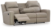Lavenhorne Reclining Sofa with Drop Down Table - Gate FurnitureReclining Sofa