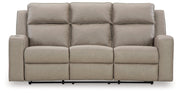 Lavenhorne Reclining Sofa with Drop Down Table - Gate FurnitureReclining Sofa