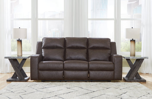 Lavenhorne Reclining Sofa with Drop Down Table - Gate FurnitureReclining Sofa