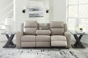 Lavenhorne Reclining Sofa with Drop Down Table - Gate FurnitureReclining Sofa