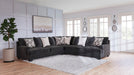 Lavernett Charcoal Sectional Set - Gate Furniture