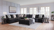 Lavernett Charcoal Sectional Set - Gate FurnitureSectional
