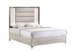 Zambrano White Queen Bed With Led - ZAMBRANO-WHITE-QB W/ LED - Gate Furniture
