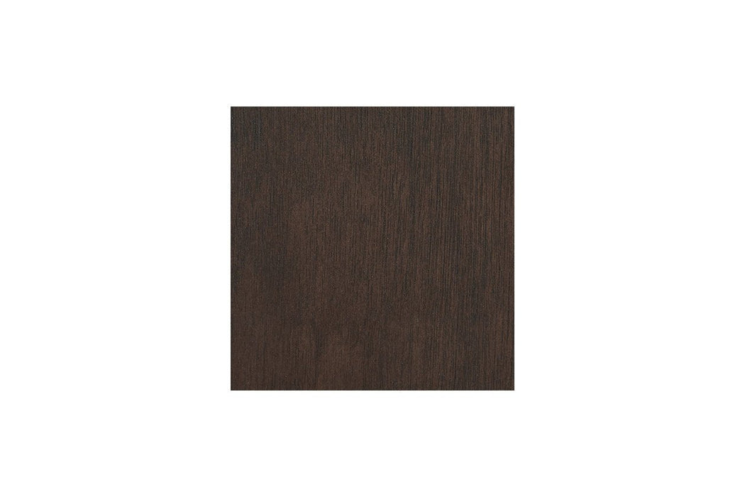 Leewarden Dark Brown Chest of Drawers - B398-46 - Gate Furniture