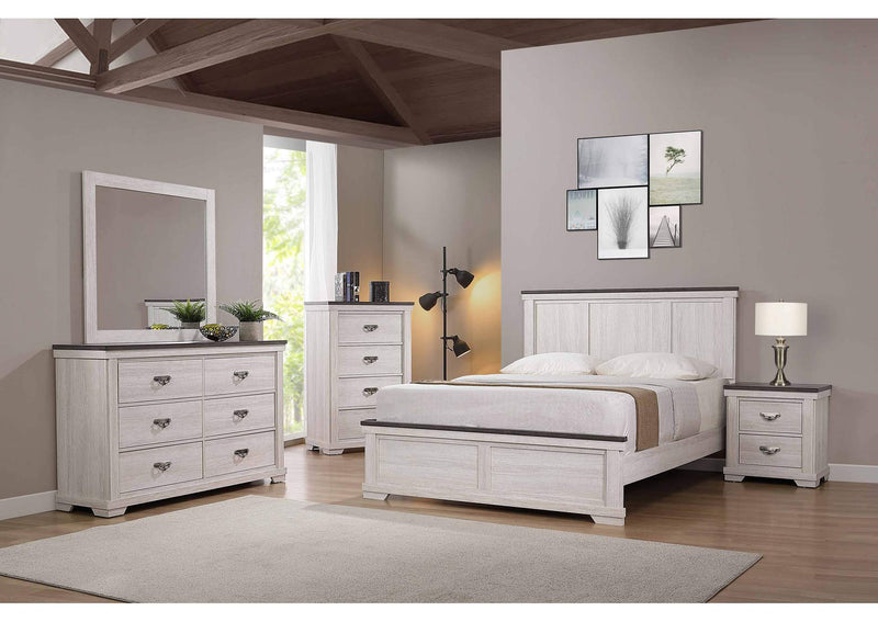 Leighton Two Tone Panel Youth Bedroom Set - Gate FurnitureYouth Bedroom Set