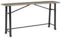 Lesterton Long Counter Table - D334-52 - Gate Furniture
