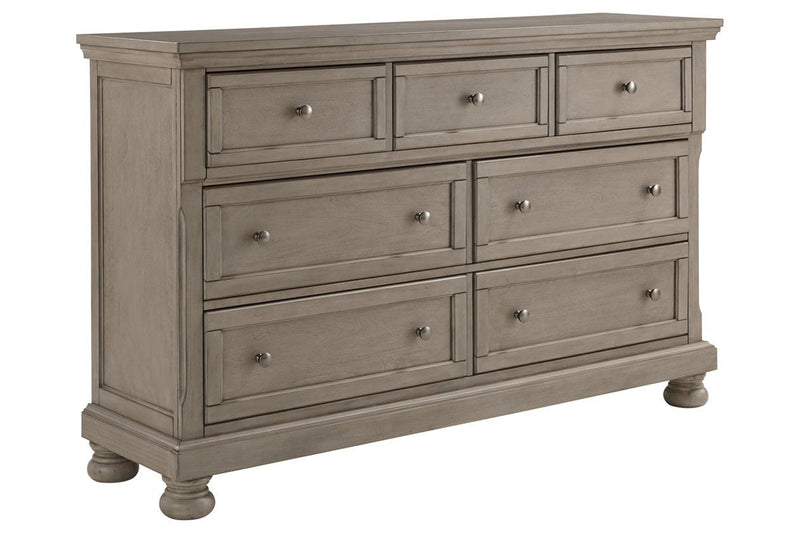 Lettner Light Gray Dresser - Gate FurnitureDresser