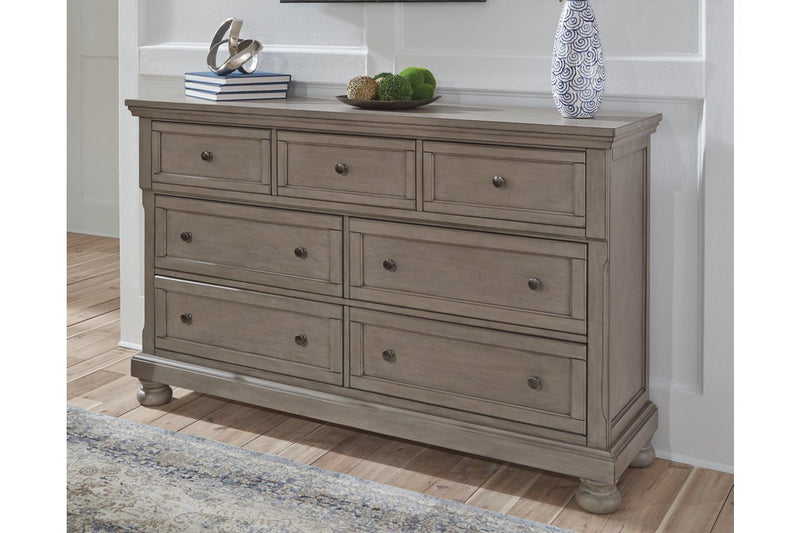 Lettner Light Gray Dresser - Gate FurnitureDresser