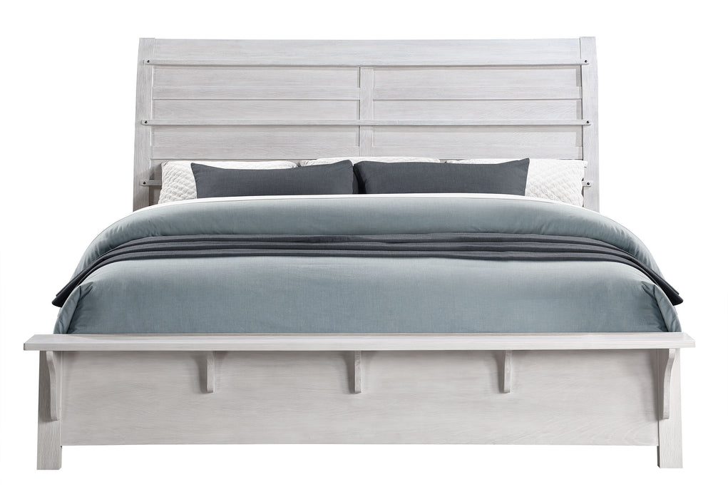Levi White Oak King Bed Group - LEVI-WHITE OAK-KBG - Gate Furniture