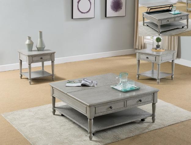 Liberty Lift-Top Coffee Table with Casters - 4117-01 - Gate Furniture