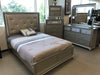 Lila Champagne Panel Bedroom Set - Gate Furniture