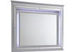Lillian Silver LED Mirror - B7100-11 - Gate Furniture