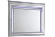 Lillian Silver LED Mirror - Gate FurnitureMirror