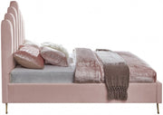 Lily Velvet Full Bed Pink - LilyPink-F