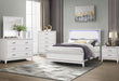 Lily White Nightstand - LILY-WHITE-NS - Gate Furniture