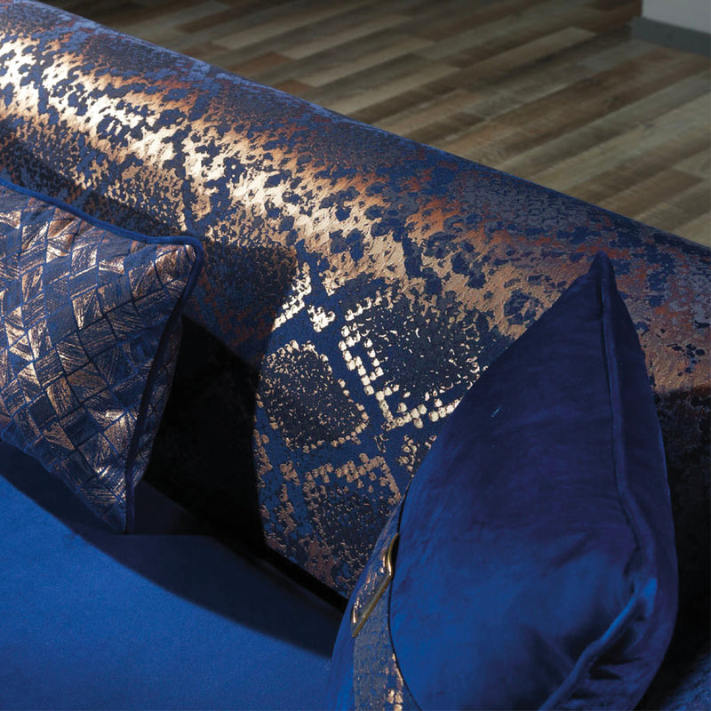 Lima 91 in. Sofa in Blue - Gate FurnitureSofa