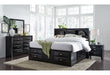 Linda Black Full Bed Group - LINDA-BL-FBG - Gate Furniture