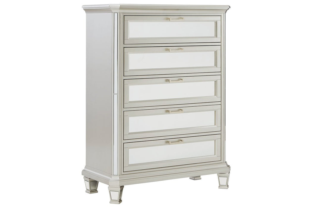 Lindenfield Silver Chest of Drawers - B758-46 - Gate Furniture