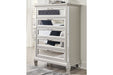 Lindenfield Silver Chest of Drawers - B758-46 - Gate Furniture