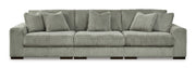Lindyn fog 3 Piece Sectional Sofa - Gate FurnitureSectional