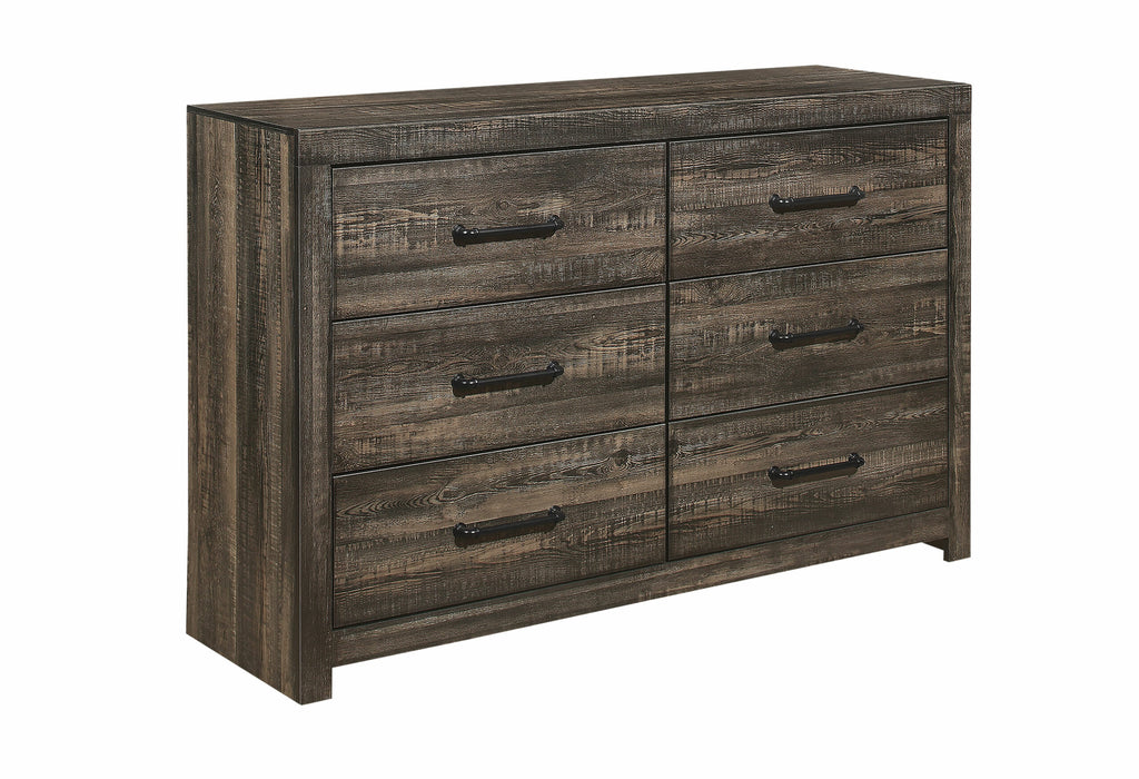 Linwood Dark Oak Dresser - LINWOOD-DARK OAK-DR-N - Gate Furniture