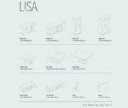 Lisa Dining Room, Italy Set - Gate Furniture