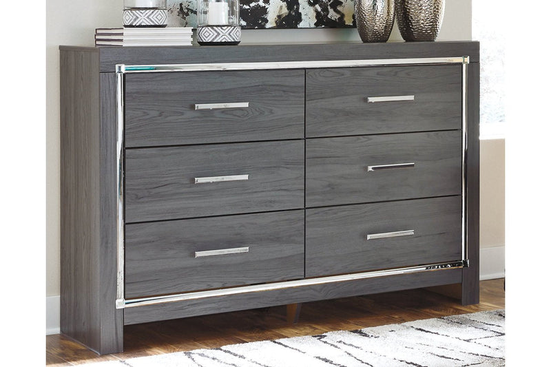Lodanna Gray Dresser - Gate FurnitureDresser