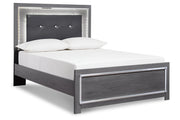 Lodanna Gray Full Panel Bed - Gate FurnitureFull Bed