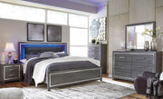 Lodanna Gray LED Platform Bedroom Set - Gate FurnitureBedroom Set