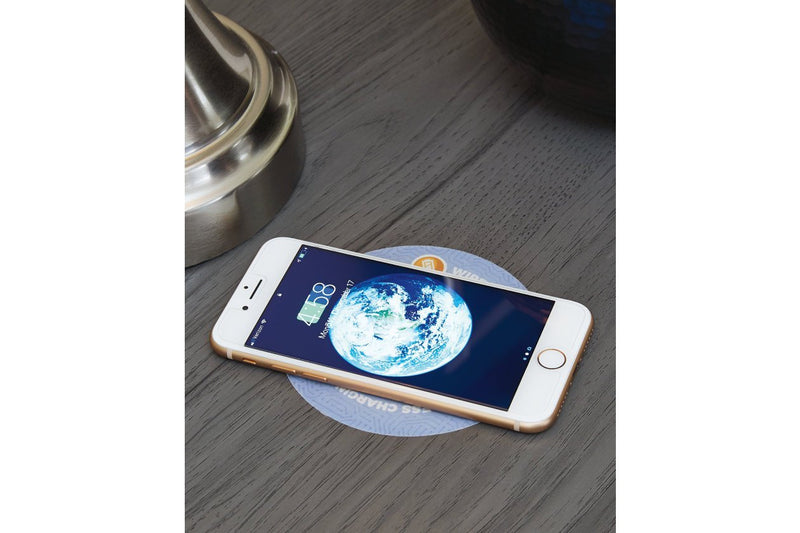 Lodanna Gray Nightstand - Gate FurnitureNightstand