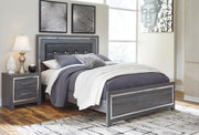 Lodanna Gray Queen Panel Bed - Gate FurnitureQueen Bed