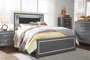 Lodanna Gray Youth LED Panel Bedroom Set - Gate FurnitureYouth Bedroom Set