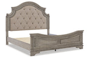 Lodenbay Antique Gray King Panel Bed - Gate FurnitureKing Bed