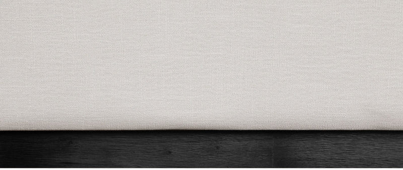 Logan Linen Textured Fabric Twin Bed Beige - Gate FurnitureTwin Bed