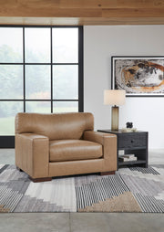 Lombardia Tumbleweed Leather Living Room Set - Gate FurnitureLiving Room Set