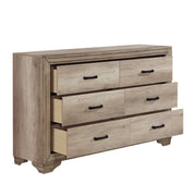 Lonan Rustic Panel Bedroom Set - Gate FurnitureBedroom Set
