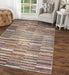 Lorraine Multi-Color 5ft X 7ft Stain Resistant Shed-free Home Office Area Rug - SW1466-5X7 - Gate Furniture