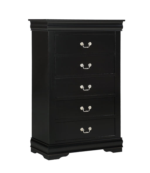 Louis Philip Black Chest - Gate FurnitureChest