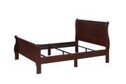 Louis Philip Cherry King Sleigh Bed - Gate FurnitureKing Bed