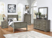  Louis Philip Gray Youth Sleigh Bedroom Set - Gate Furniture